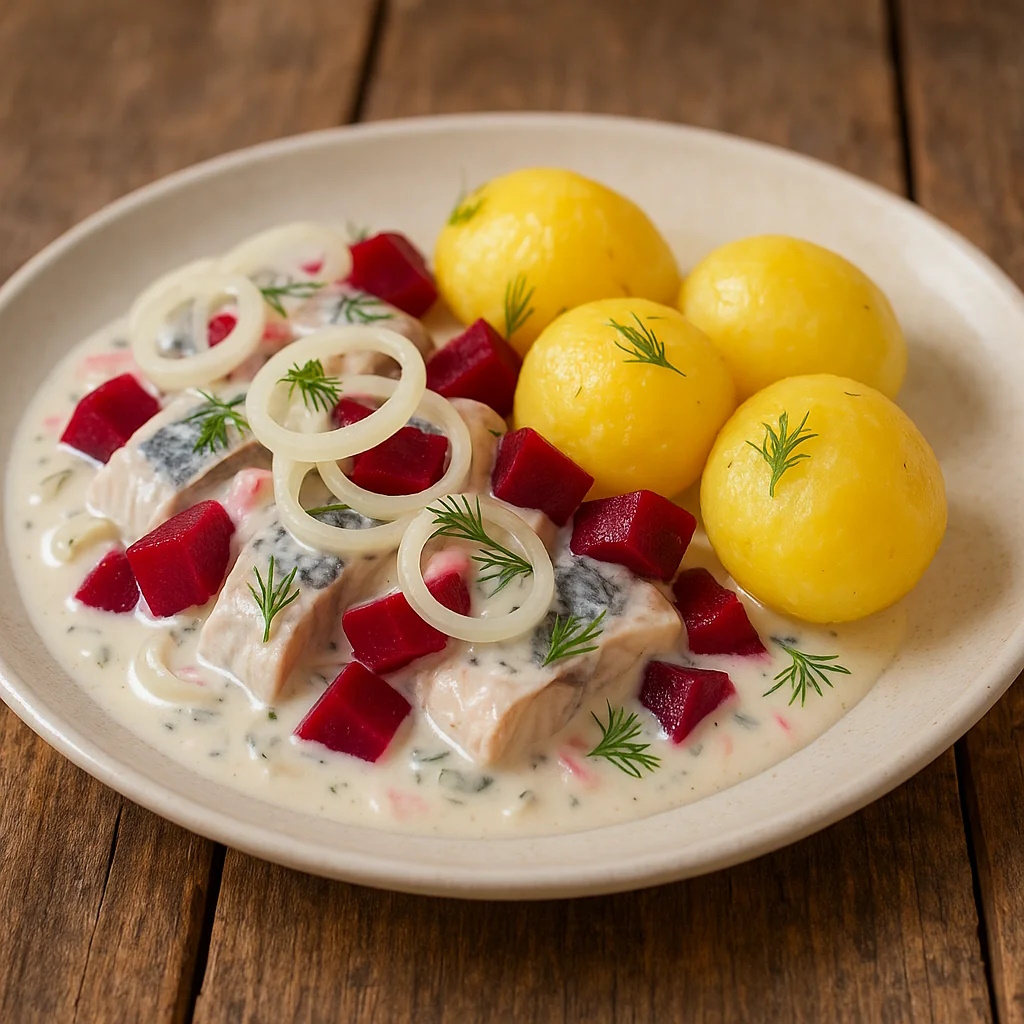 Mariniertes Heringsfilet