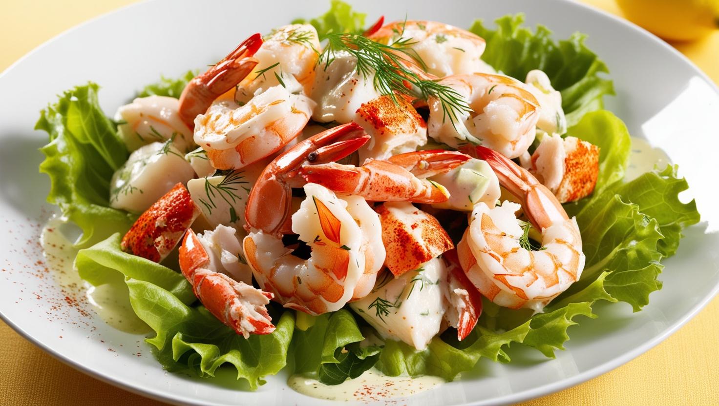 Meeresfrüchte-Salat